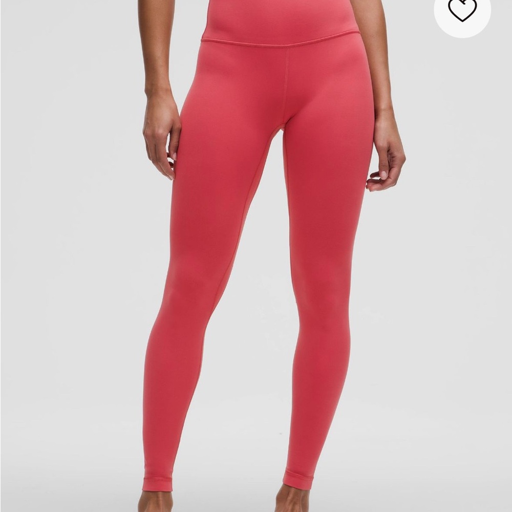 Lululemon Athletica Lipstick Double-Lined  Leggings